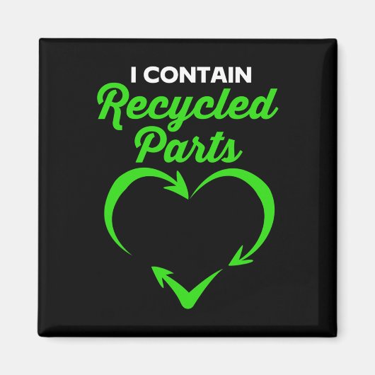 再生部品を含む遺族 マグネット (正面)