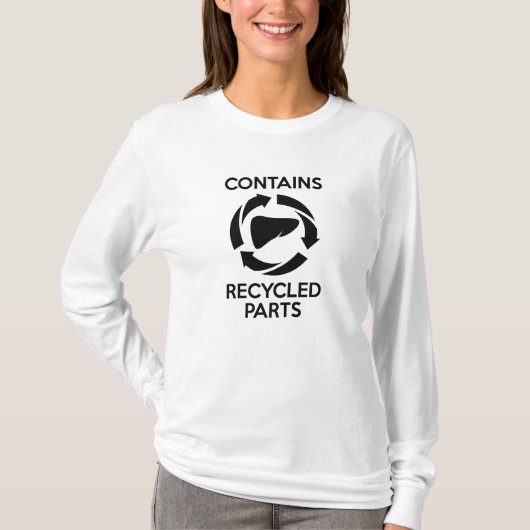 再生部品を含む Tシャツ (正面)