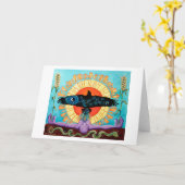 再生 カード (黄色い花)