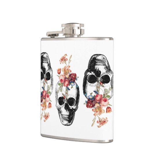 再生 – スカル開花 フラスク (左)