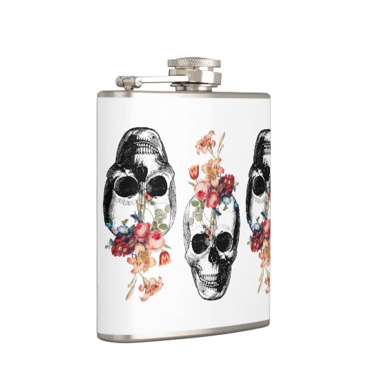 再生 – スカル開花 フラスク (右)