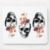 再生 – スカル開花 マウスパッド (正面)