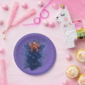 再生。翼が立ち上がるスケルトン ペーパープレート (パーティー)