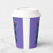 再生。翼が立ち上がるスケルトン 紙コップ (左)