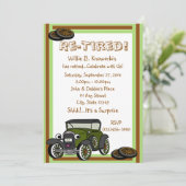 再疲労退職パーティー 招待状 (スタンド正面)