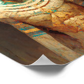 再目覚め神ファンタジーアートポスター ポスター (角)