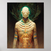 再目覚め神ファンタジーアートポスター ポスター (正面)