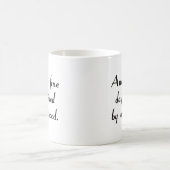 再素晴らしび成人で台無し コーヒーマグカップ (中央)
