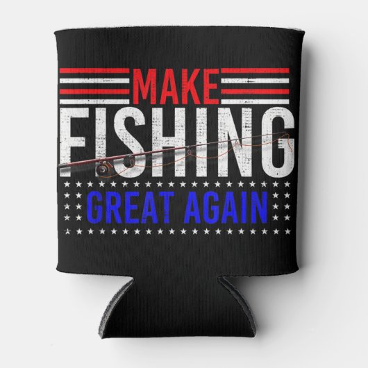 再素晴らしび魚釣りをおもしろい作る 缶クーラー (正面)