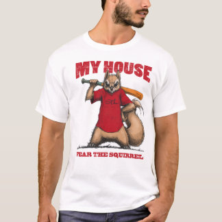 再結集のリスのTシャツの恐れリス Tシャツ