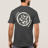 再結集の車輪 Tシャツ (裏面)