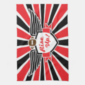 再結集タオルは上がります キッチンタオル (縦)