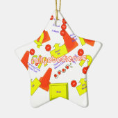 再結集Oのオーナメント セラミックオーナメント (左)