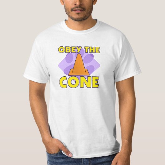 再結集Oは円錐形に従います Tシャツ (正面)