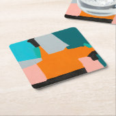 再統一 スクエアペーパーコースター (アングル)