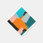 再統一 スタンダードカクテルナプキン (角)