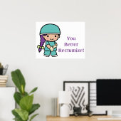 再考した方がよい ポスター (ホームオフィス)