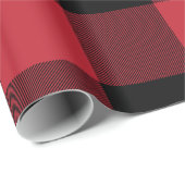 再色私バッファローの格子縞 ラッピングペーパー (ロールコーナー)