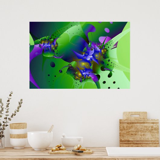 再訪ミロ ポスター (キッチン)