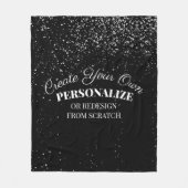 再設計またはパーソナライズ: フリースブランケット (正面)