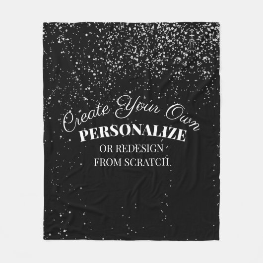 再設計またはパーソナライズ: フリースブランケット (正面)