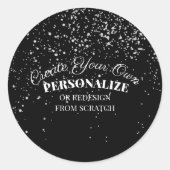 再設計またはパーソナライズ: ラウンドシール (正面)