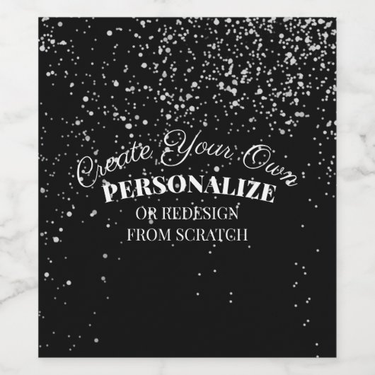 再設計またはパーソナライズ: ワインラベル (シングルラベル)