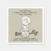 再試行する スタンダードカクテルナプキン (正面)