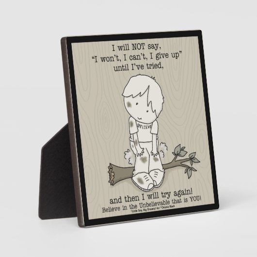 再試行する フォトプラーク (正面)