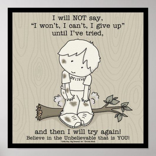 再試行する ポスター (正面)