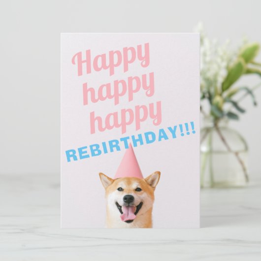 再誕生日 | がんを克服した記念日カード シーズンカード (スタンド正面)