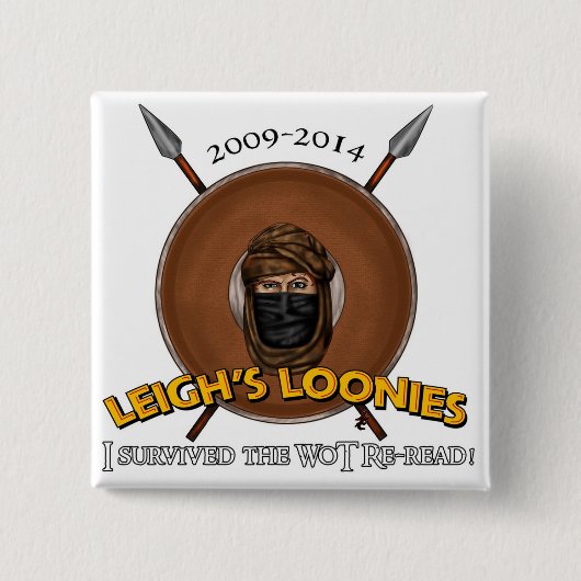 再読された私は生き延びました 缶バッジ (正面)