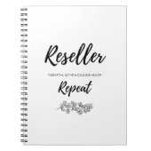 再販業者の在庫仕訳帳 ノートブック (正面)