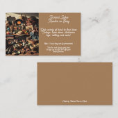 再販業者eBayリフターヴィンテージブラウン 名刺 (正面/裏面)