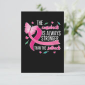 再起は常に強い乳がん カード (スタンド正面)