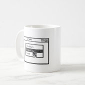 再起動モード コーヒーマグカップ (正面左)