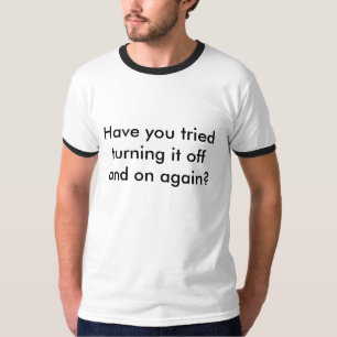 再起動 Tシャツ
