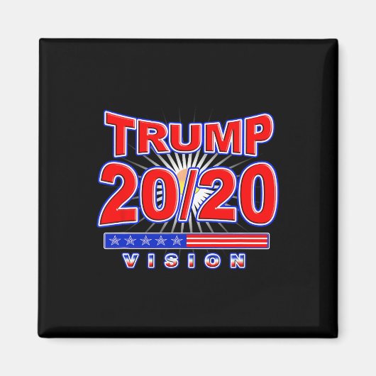 再選 トランプ大統領選挙 マグネット (正面)