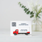 再配置引越し業者 名刺 (スタンド正面)