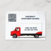 再配置引越し業者 名刺 (正面)