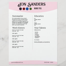 再開の例 レターヘッド