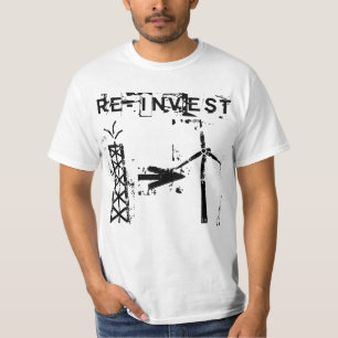 再1つを投資して下さい Tシャツ