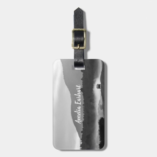 冒パーソナライズされた険の荷物のタグを付ける ラゲッジタグ (正面縦)