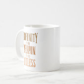 冒涜は魔性の武器だ コーヒーマグカップ (正面左)