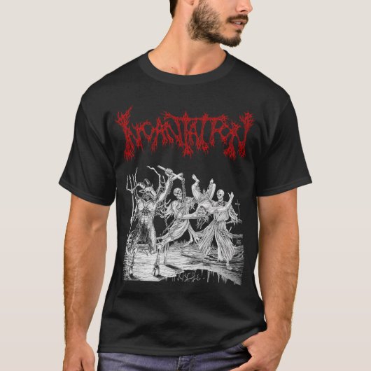 冒涜的な火葬 Tシャツ (正面)