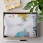 冒険から幾何学世界カラフルを始めよう 薄葉紙 (ギフト)