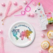 冒険から幾何学世界マップを開始しよう ペーパープレート (パーティー)