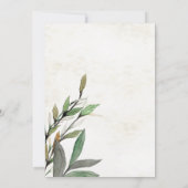 冒険から本をリクエスト赤ちゃんシャワー 招待状 (裏面)