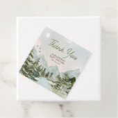 冒険から森の赤ちゃんシャワーを始める フェイバータグ (インサイチュ)