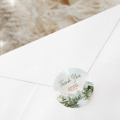 冒険から森の赤ちゃんシャワーを始める ラウンドシール